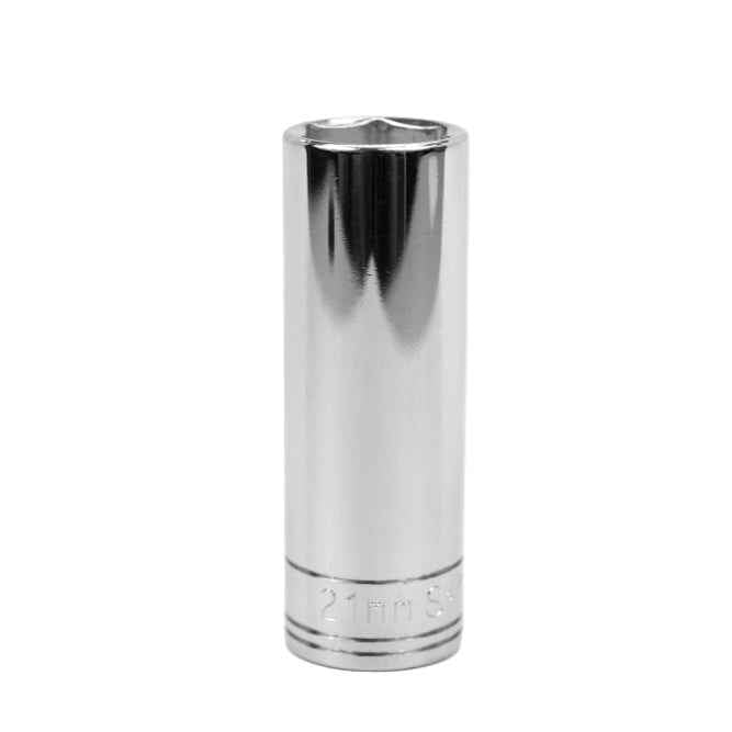 SK Tools USA - 1/2" Drive 6 Point Metric Deep Chrome Socket (10mm - 32mm)
