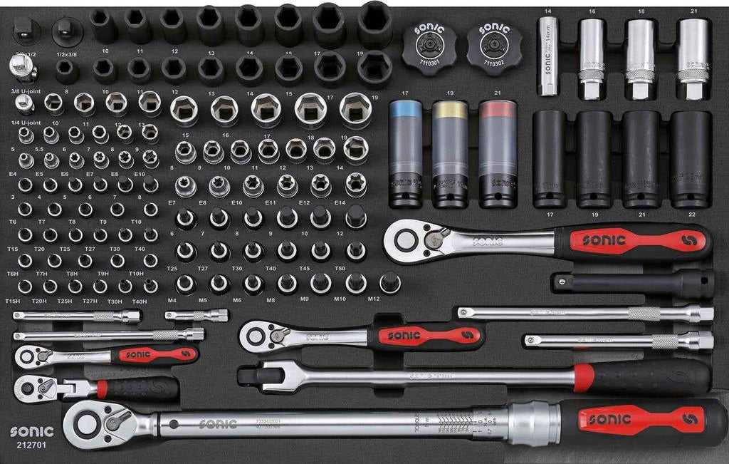 Sonic Tools - Automotive Toolset - Quick Service, 182-PCS