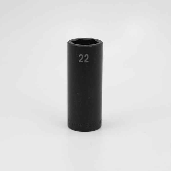 SK Tools USA - 1/2" Drive 6 Point Deep Metric Impact Socket (10mm - 36mm)