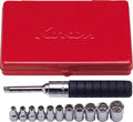 1/4 Sq. Dr. 10 Piece SAE 6-Point Socket Set  3/16-1/2