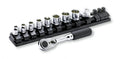 1/4 Sq. Dr. 10 Piece Z-Series 6-Point Socket Set  5.5-14mm