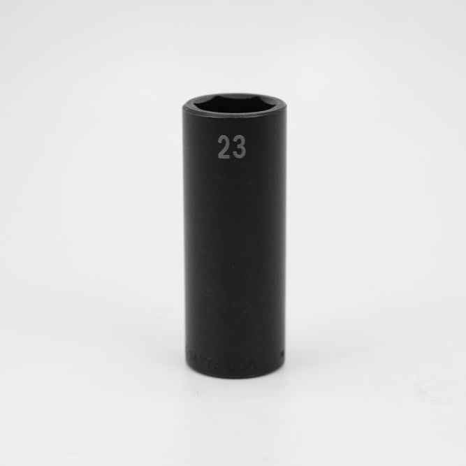 SK Tools USA - 1/2" Drive 6 Point Deep Metric Impact Socket (10mm - 36mm)