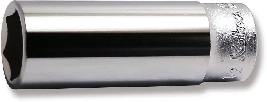 1/4 Sq. Dr. Socket  1/2 6 point Length 50mm