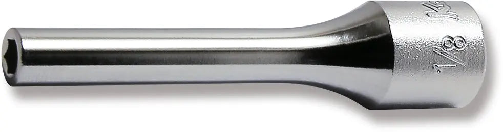 1/4 Sq. Dr. Socket  1/8 6 point Length 50mm