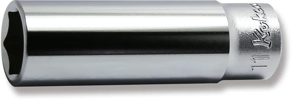 1/4 Sq. Dr. Socket  11mm 6 point Length 50mm