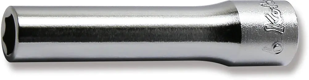 1/4 Sq. Dr. Socket  6mm 6 point Length 50mm