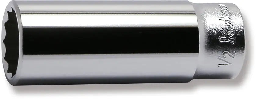 1/4 Sq. Dr. Socket  1/2 12 point Length 50mm