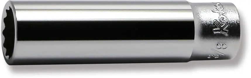 1/4 Sq. Dr. Socket  3/8 12 point Length 50mm