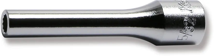 1/4 Sq. Dr. Socket  5/32 12 point Length 50mm