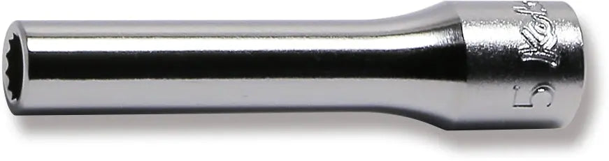 1/4 Sq. Dr. Socket  5mm 12 point Length 50mm