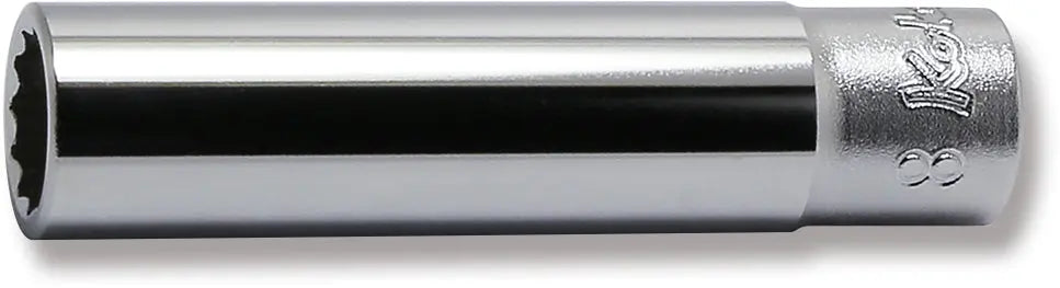 1/4 Sq. Dr. Socket  8mm 12 point Length 50mm