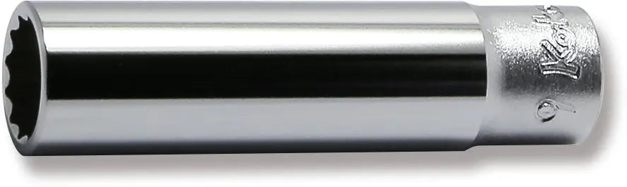 1/4 Sq. Dr. Socket  9mm 12 point Length 50mm