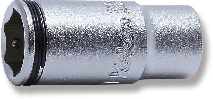 1/4 Sq. Dr. Semi-Deep NUT GRIP® Socket 6mm