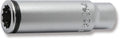 1/4" Sq. Drive 12-Point SAE Deep Nut Grip Socket in 11/32