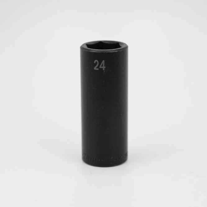 SK Tools USA - 1/2" Drive 6 Point Deep Metric Impact Socket (10mm - 36mm)
