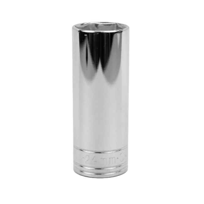 SK Tools USA - 1/2" Drive 6 Point Metric Deep Chrome Socket (10mm - 32mm)