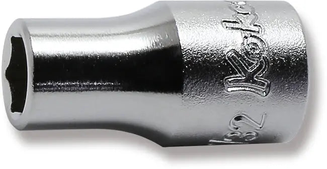 1/4 Sq. Dr. Socket  7/32 6 point Length 22mm