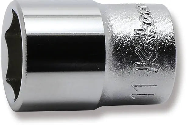 1/4 Sq. Dr. Socket  11mm 6 point Length 22mm
