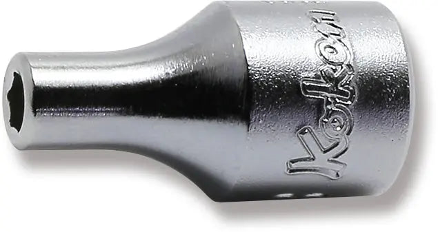 1/4 Sq. Dr. Socket  3mm 6 point Length 22mm