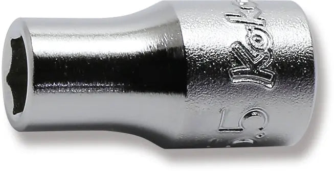 1/4 Sq. Dr. Socket  5.5mm 6 point Length 22mm