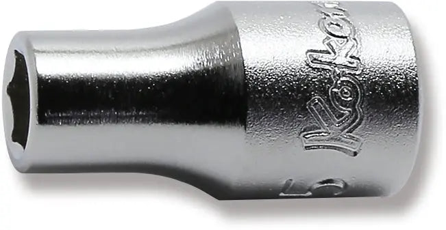 1/4 Sq. Dr. Socket  5mm 6 point Length 22mm