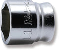 1/4 Sq. Dr. Socket  11mm 6 point Length 15mm Z-series