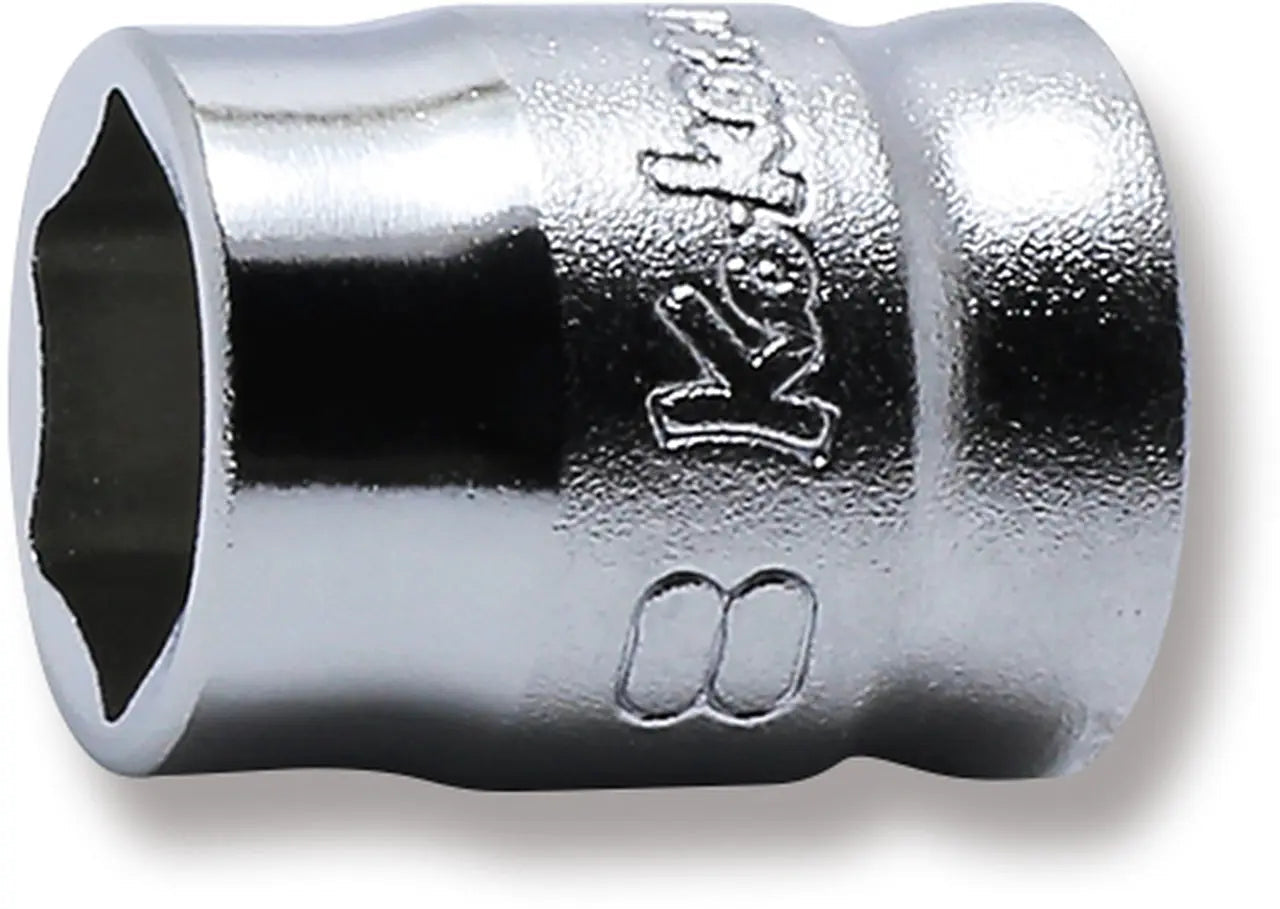1/4 Sq. Dr. Socket  8mm 6 point Length 15mm Z-series