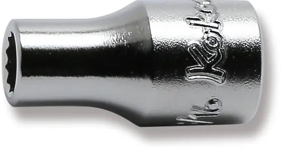 1/4 Sq. Dr. Socket  3/16 12 point Length 22mm