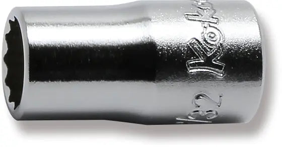 1/4 Sq. Dr. Socket  9/32 12 point Length 22mm