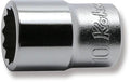 1/4 Sq. Dr. Socket  10mm 12 point Length 22mm