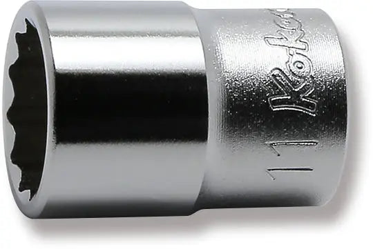 1/4 Sq. Dr. Socket  11mm 12 point Length 22mm