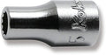 1/4 Sq. Dr. Socket  5mm 12 point Length 22mm