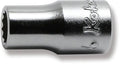 1/4 Sq. Dr. Socket  6mm 12 point Length 22mm