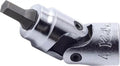 1/4 Sq. Dr. Universal Bit Socket  6mm Hex Length 40mm