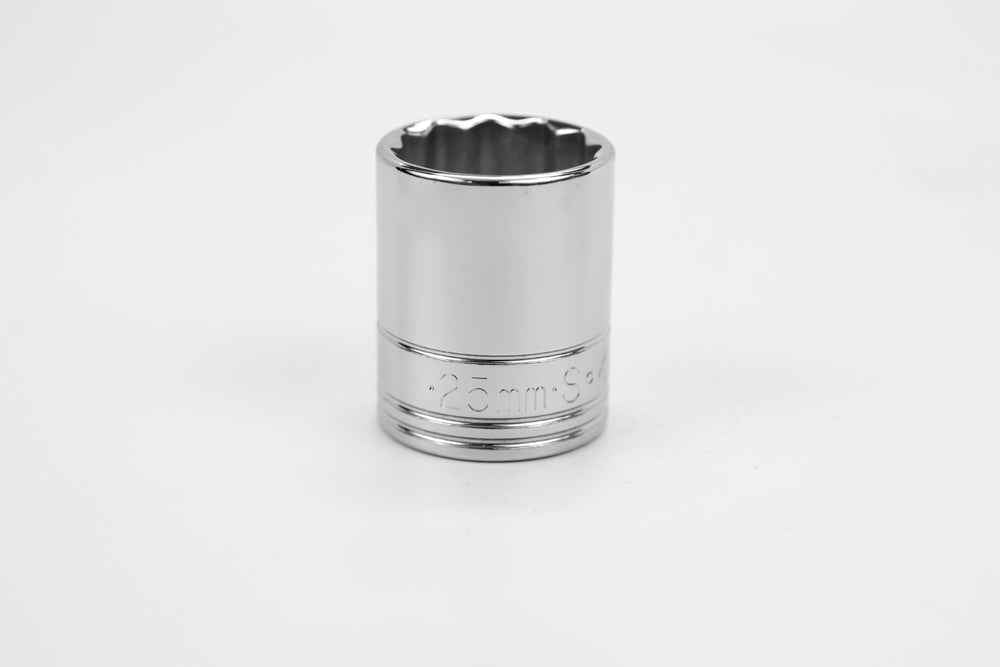 SK Tools USA - 1/2" Drive 12 Point Metric Standard Chrome Socket (10mm - 29mm)