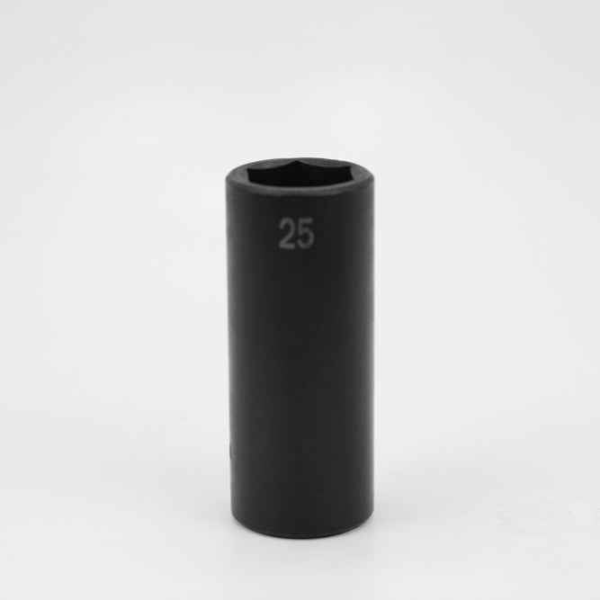 SK Tools USA - 1/2" Drive 6 Point Deep Metric Impact Socket (10mm - 36mm)