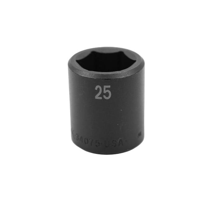 SK Tools USA - 1/2" Drive 6 Point Standard Metric Impact Socket (21mm - 46mm)