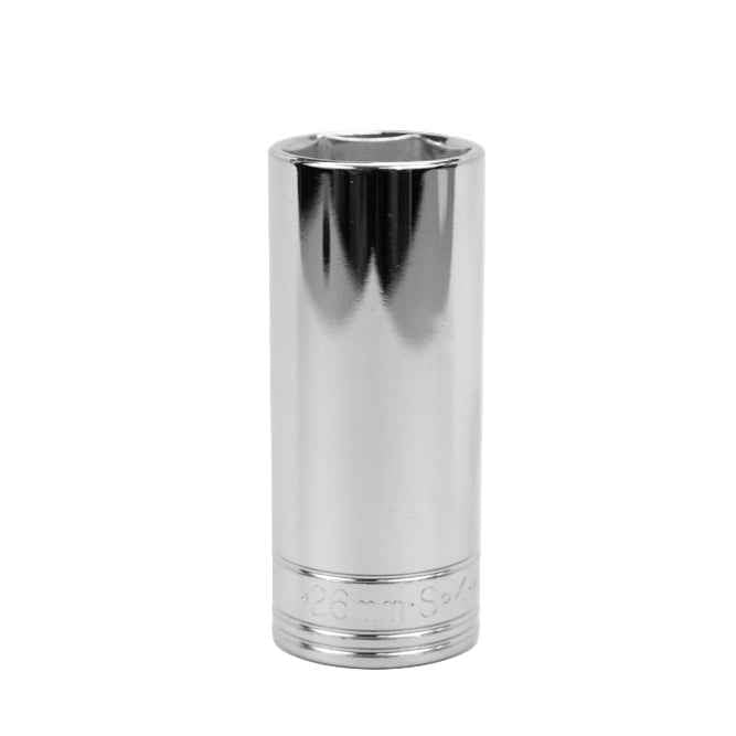 SK Tools USA - 1/2" Drive 6 Point Metric Deep Chrome Socket (10mm - 32mm)