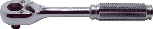 1/4 Sq. Dr. Ratchet Handle  20 teeth Push Button Length 115mm  Metal Handle