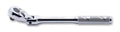 1/4 Sq. Dr. Ratchet Handle  20 teeth  Length 161mm Flexible Head Metal Handle