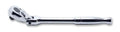 1/4 Sq. Dr. Ratchet Handle  20 teeth  Length 161mm Flexible Head Polished Handle