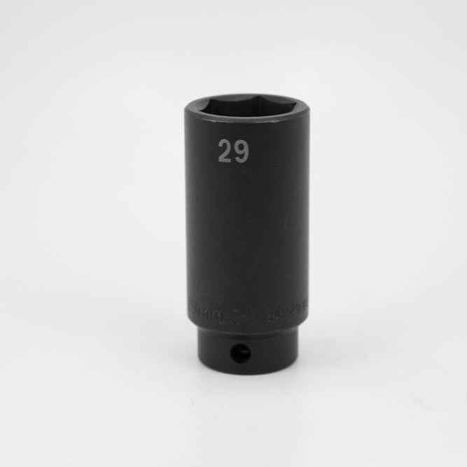 SK Tools USA - 1/2" Drive 6 Point Deep Metric Impact Socket (10mm - 36mm)
