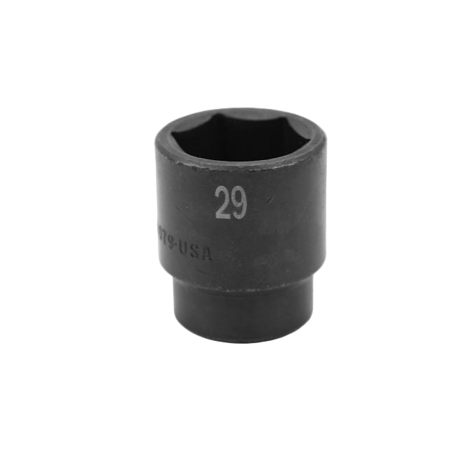 SK Tools USA - 1/2" Drive 6 Point Standard Metric Impact Socket (21mm - 46mm)