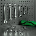 SK Tools USA - 11 Piece 6 Point Metric SuperKrome Combination Wrench Set