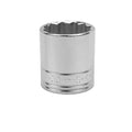 SK Tools USA - 1/2" Drive 12 Point Metric Standard Chrome Socket (30mm - 36mm)