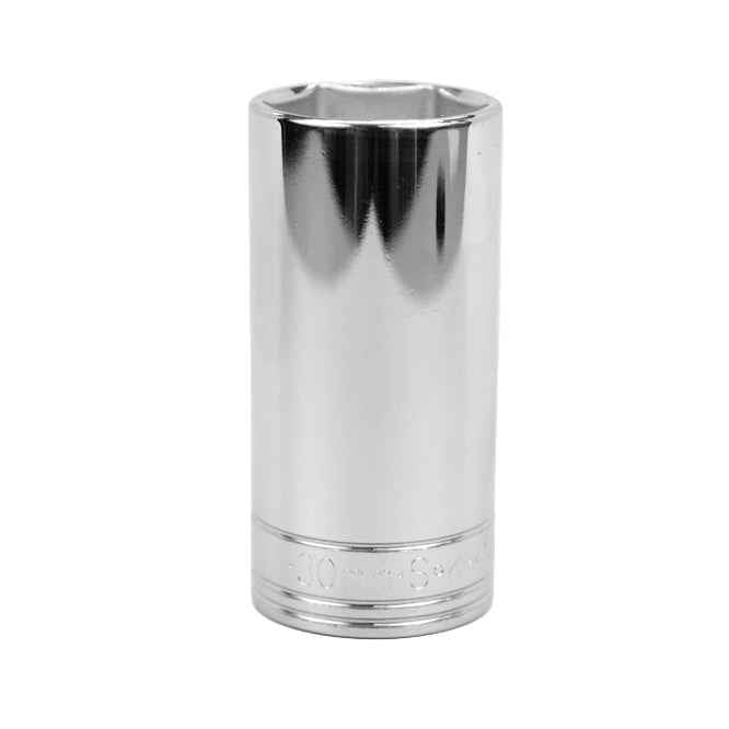 SK Tools USA - 1/2" Drive 6 Point Metric Deep Chrome Socket (10mm - 32mm)