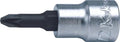 3/8 Sq. Dr. Bit Socket  PZ3  Length 50mm