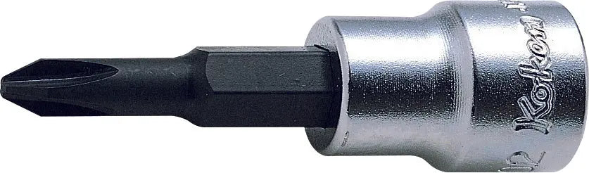 3/8 Sq. Dr. Bit Socket  PH1  Length 60mm