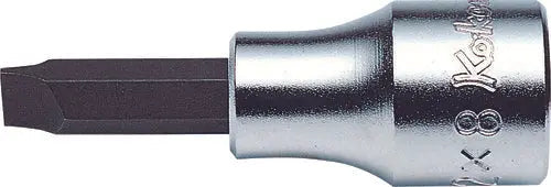 3/8 Sq. Dr. Bit Socket Slotted 1.2X8  Length 60mm