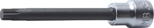 3/8 Sq. Dr. Bit Socket XZN M6 Triple Square Length 100mm